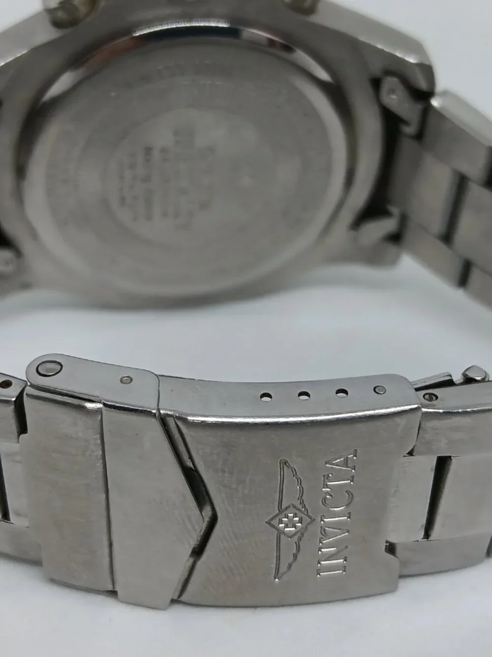 Invicta Specialty 14332 Men's 45mm Silver S/Steel Blue Dial Watch PLS READ